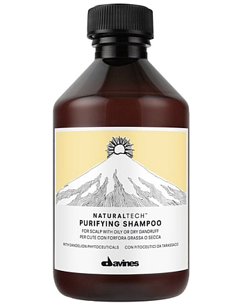 Davines New Natural Tech Purifying Shampoo - Очищающий шампунь против перхоти 250 мл - hairs-russia.ru